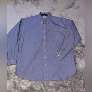 Cinch Men's Classic Blue Button-Down Shirt(0013)